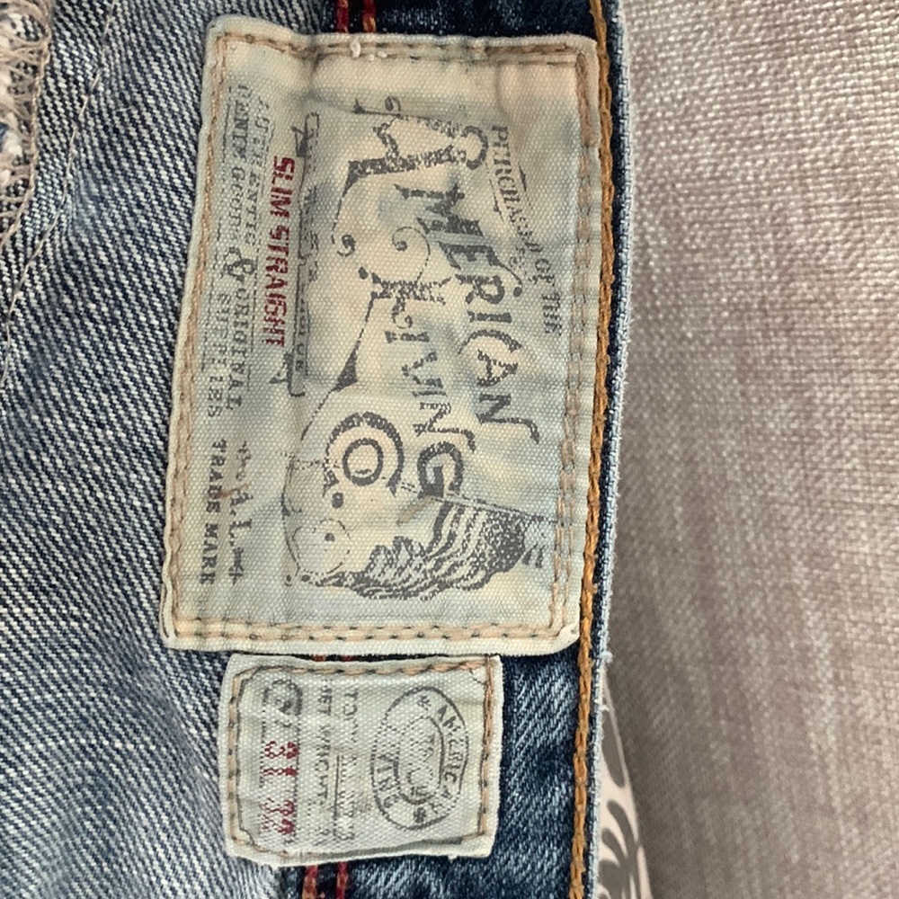 Vintage American Living Slim Straights 31x32